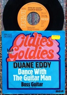 DUANE EDDY German 7" vinyl single record Dance With The Guitar Man - Image 1 of 2