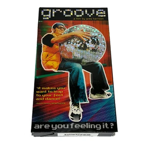 Groove VHS 2000 Greg Harrison Dance EDM Techno Rave DJ Cult Movie Film - Picture 1 of 12