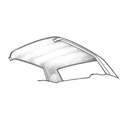 Scott Drake HL-FF-SE-60-WT Headliner Branco 2,4 Sedan Para Ford Falcon 60-65 - Imagem 1 de 3