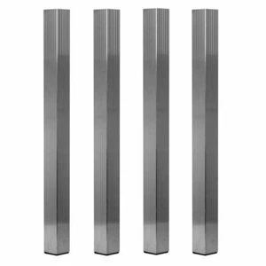 Pies de pedestal de 20 cm 6x6 cm de aluminio para pedestales de escenario (4 piezas) - Imagen 1 de 1