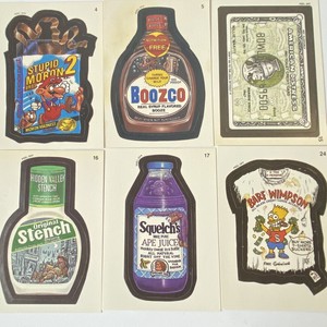 Topps Wacky Packages 1991 Assorted 21 Count Sticker Cards . Great Condition!!