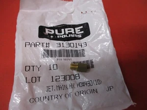 NOS NEW OEM ORIGINAL POLARIS MAIN JET #430 3130143 - Picture 1 of 1