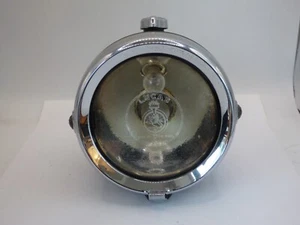 LUCAS KING OF THE ROAD PREWAR BICYCLE HEADLIGHT FOR DYNAMO OR BATTERY - NOS - Picture 1 of 13