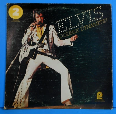 ELVIS PRESLEY DOUBLE DYNAMITE 2X LP 1975 ORIGINAL NICE CONDITION! VG/VG!!A - Image 1 of 4