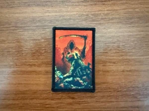 Grim Reaper, Battlefield Art - Russian Military Patch by Korpus Vyshivaniya - Picture 1 of 1