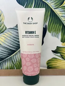 The Body Shop Vitamin E Gentle Facial Wash 4.2 fl oz NEW - Picture 1 of 1