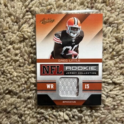 2011 Panini Absolute Memorabilia - NFL Rookie Jersey Collection #14 Greg Little - Image 1 of 2