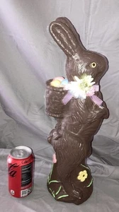 FAUX Schokolade Osterhase Hase groß 18 Zoll - Bild 1 von 6