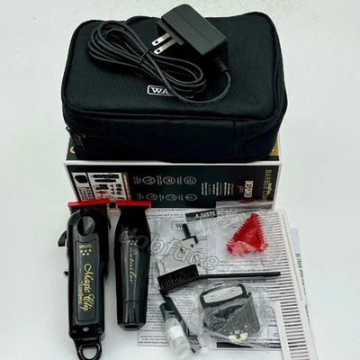 Wahl Cordless Barber Combo Black Magic Clip Clipper & Detailer Trimmer 3025397 - Image 1 of 4