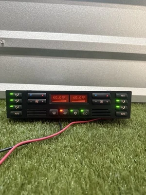 1995-2001 BMW 740i 740IL Temperature Climate Control A/C Heat Dash 64118377581 - Image 1 of 4