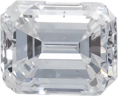 GIA Certified 0.70CT SI1/D Emerald Cut Diamond Loose Stone w/ Report - Image 1 of 4