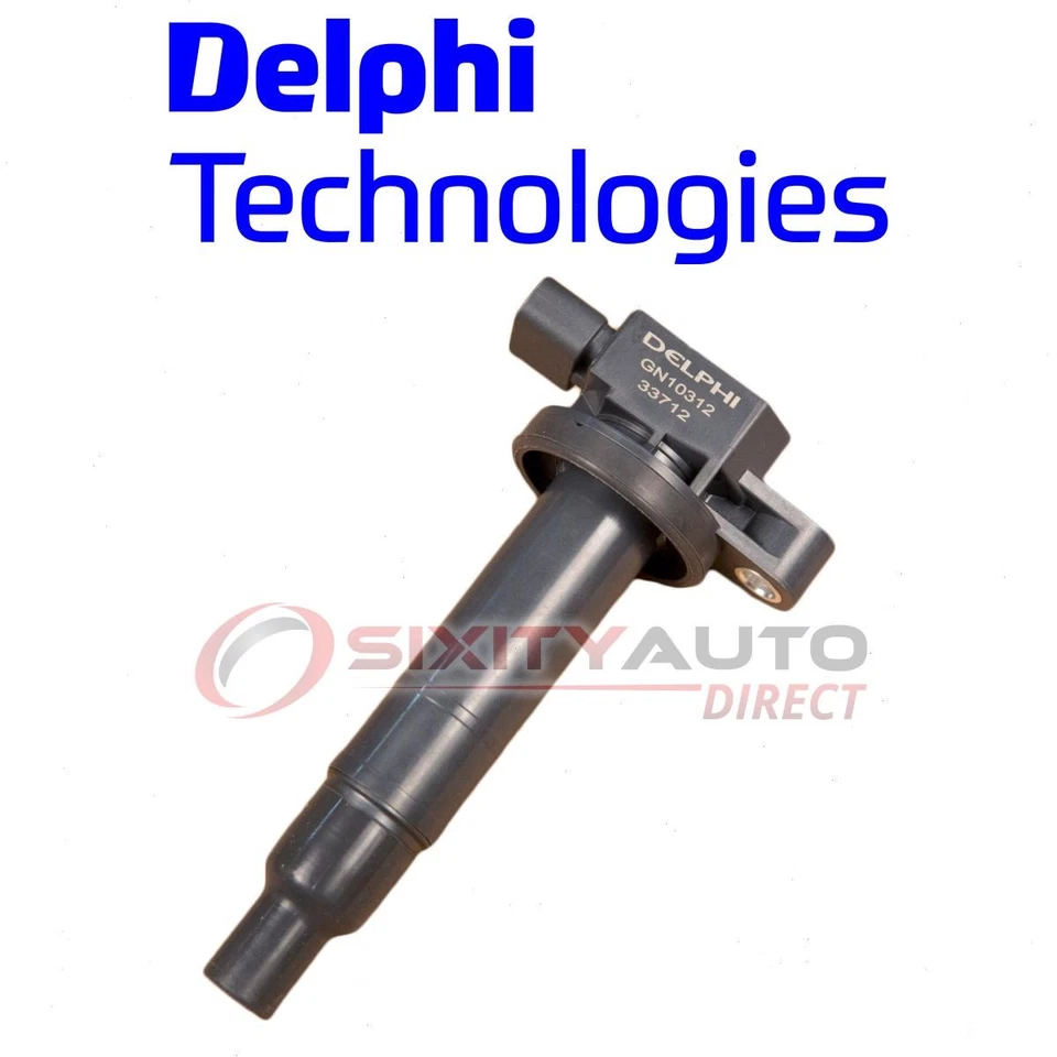 Delphi Ignition Coil for 2001-2009 Toyota Prius 1.5L L4 Wire Boot Spark Plug vw Foto 1 de 4