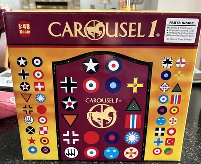 Carousel 1 P-40C FLYING TIGER 1st Pursuit Squadron Greg Pappy Boyington 1:48 NIB - Image 1 of 4