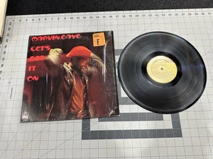 Marvin Gaye Let's Get It On Vinyl 1973 Original Motown Record T329V1 Shrink! - Foto 1 di 17