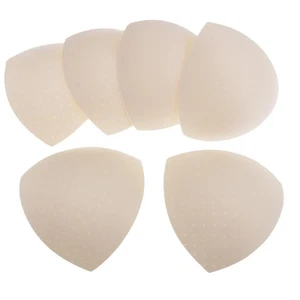 Bra Pad 3 Pairs of Triangular Stitching in A Sponge - Picture 1 of 17