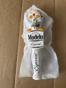 Modelo Especial Cerveza Azúcar Calavera Día de Muertos Mango de Grifo Nuevo En Caja 12 In - Imagen 1 de 6