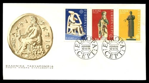 Greece 1974 Europa FDC  - Image 1 of 1