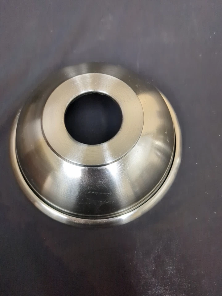 HDC Kensgrove 54" fan-PARTS ONLY- Canopy w/ ring and bottom cover-brushed nickel - Image 1 of 1