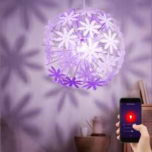RGB LED Pendel Leuchte Decken Lampe Alexa Sprachsteuerung Google Home Dimmer