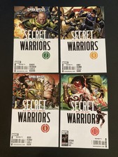 SECRET WARRIORS KEY COMIC LOT #2 4 6 11 1st App Manifold Leviathan Val Fontaine