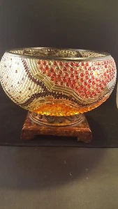 Resin Schale Mehrfarbig Vintage Unikat - Bild 1 von 5