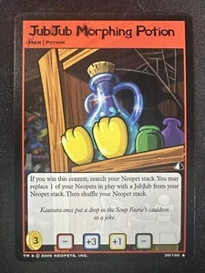 Neopets JubJub Morphing Potion 30/100 Lost Desert Item Non Holo Rare - Bild 1 von 2