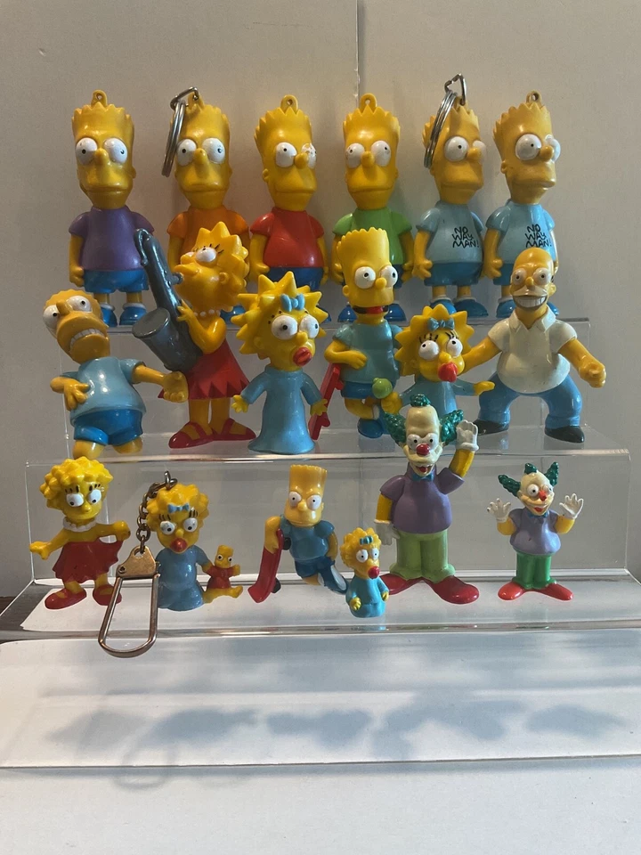 Simpsons Miniland MD Toys Bully Ideal Fox Figur Auswahl Bart Homer Lisa Simpson - Bild 1 von 1