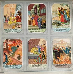 12 Chromos Liebig Número S11275 Y 1276 Bélgica Historia De La China 1933 - Zdjęcie 1 z 2