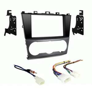 Kit de instalación de tablero de radio estéreo de doble din 95-8907HG para automóvil y cables para Subaru seleccionado - Imagen 1 de 4