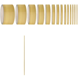 Auto Zierstreifen Matt Gold 2mm Selfmade Cartuning Spoiler Schürze Schweller - Picture 1 of 6