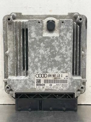 Audi A3 2007 módulo de control electrónico 2,0 L computadora ECM ECU OEM 8p0907115 g Foto 1 de 4
