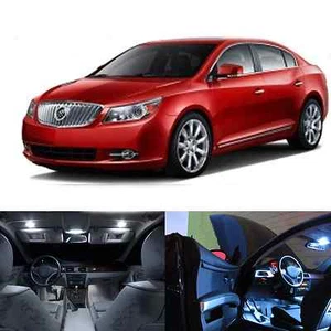 LED White Lights Interior Package Kit For Buick Lacrosse 2010-2012 (22 bulbs) - Bild 1 von 8