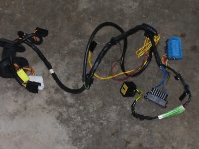 original 2000 Jaguar xj8 front right passenger door wire harness loom Foto 1 de 4