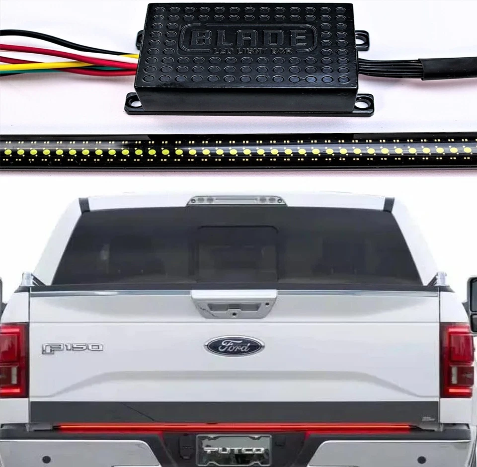 Barra de luz LED para puerta trasera Putco 9202060-04 Blade 60" para Ford F150 F250 F350 F450 Foto 1 de 4