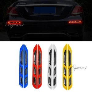 Car Reflective Warning Strip Rear Bumper Trunk Safety Reflector Sticker Decals - Bild 1 von 11