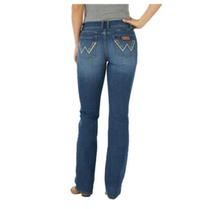 2317170 Wrangler Mujer Retro Mae Bootcut Jean tiro medio - Kasey NUEVO - Imagen 1 de 1