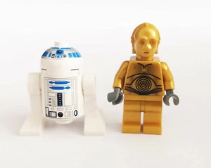 Lego Star Wars c3-po and R2-D2 genuine Mini-figures - Picture 1 of 2