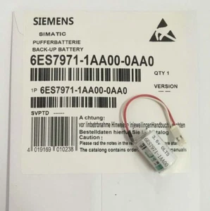 1pcs Replacement PLC Battery for Siemens 6ES7971-1AA00-0AA0 3.6V - Picture 1 of 1
