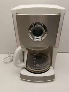 Gevalia Kaffe 12 Cup Automatic Coffee Maker CM650 White - Picture 1 of 9
