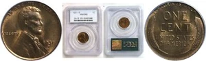 1931-S 1C Lincoln Cent - PCGS MS-65 RB - Picture 1 of 3