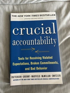 Crucial Accountability Tools for Resolving Violated Expectations Book New - Imagen 1 de 2