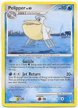 Pokemon Diamond & Pearl Great Encounters - Pelipper (Uncommon) Card