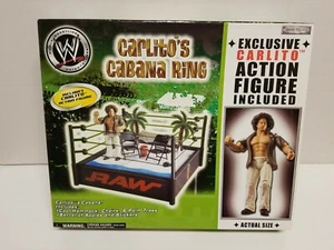 2005 Jakks Pacific WWE Carlito's Cabana Ring Factory Sealed New in Package - Picture 1 of 8