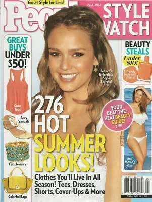 People Style Watch Magazine Jessica Alba Summer Looks Budget Buys Beauty Steals  - Image 1 of 4