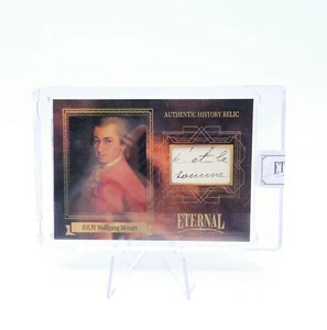 2024 Eternal Cuts Wolfgang Mozart Historical Relic Limited Edition /99 - Picture 1 of 2