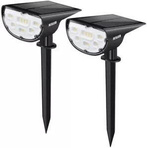LED Landscape Light Solar Power Garden Outdoor Path Yard Lamp IP67 Waterproof - Picture 1 of 14