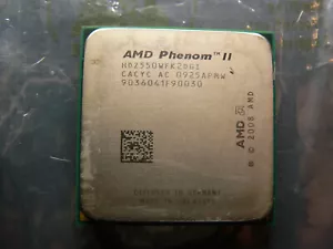 AMD Phenom II X2 550 HDZ550WFK2DGI Desktop Processor AM2+ 3.1GHz - Picture 1 of 2