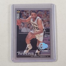 Doc Rivers Card #293 Spurs Collector's Choice Player's Club 1995-96 Upper Deck 