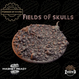Bases - Fields of Demon Skulls - Round 80mm (x1) - Imagen 1 de 1