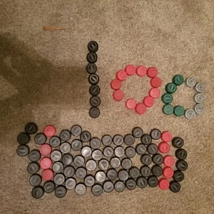 100  Coke My Coke Coca-Cola Rewards Plastic Bottle Caps for Codes - Picture 1 of 4